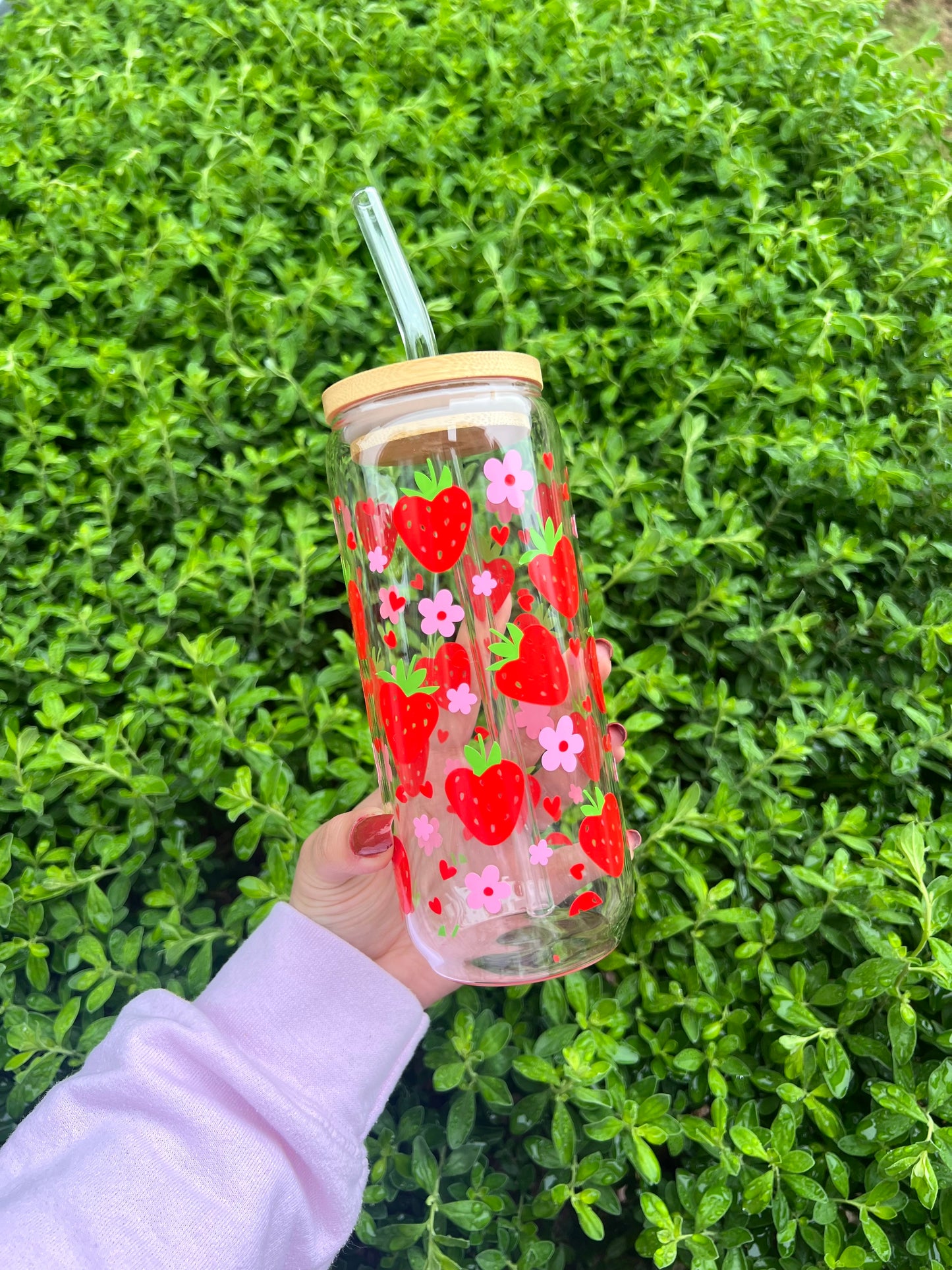 Strawberries and Daisies