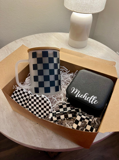 Checkered Gift box