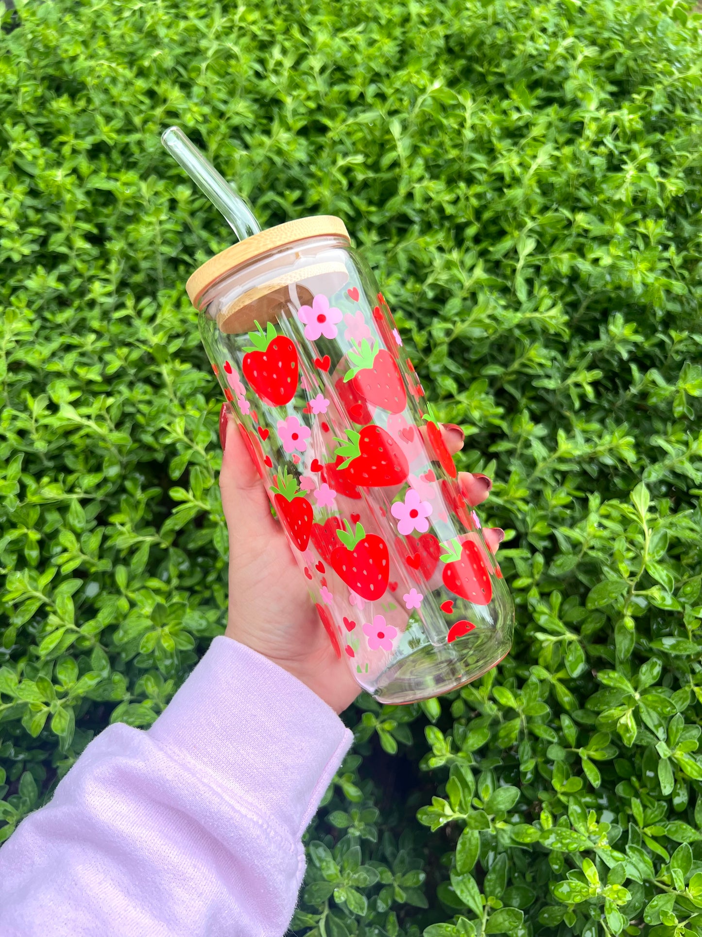 Strawberries and Daisies