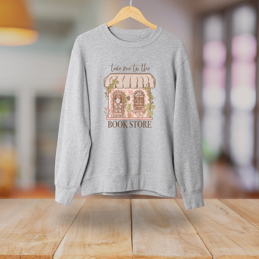 Take Me to The Bookstore Crewneck