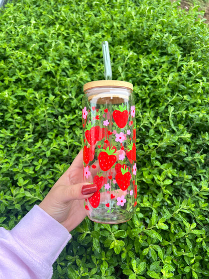 Strawberries and Daisies