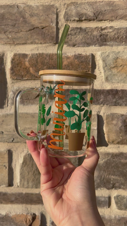 Plant Glass Mug